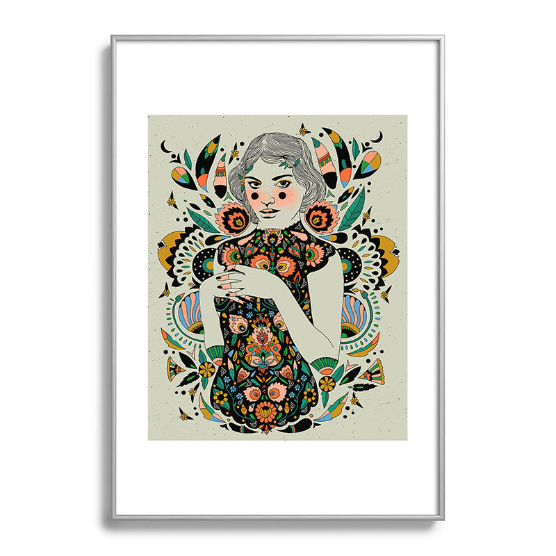 A Future Bright Framed Art Print