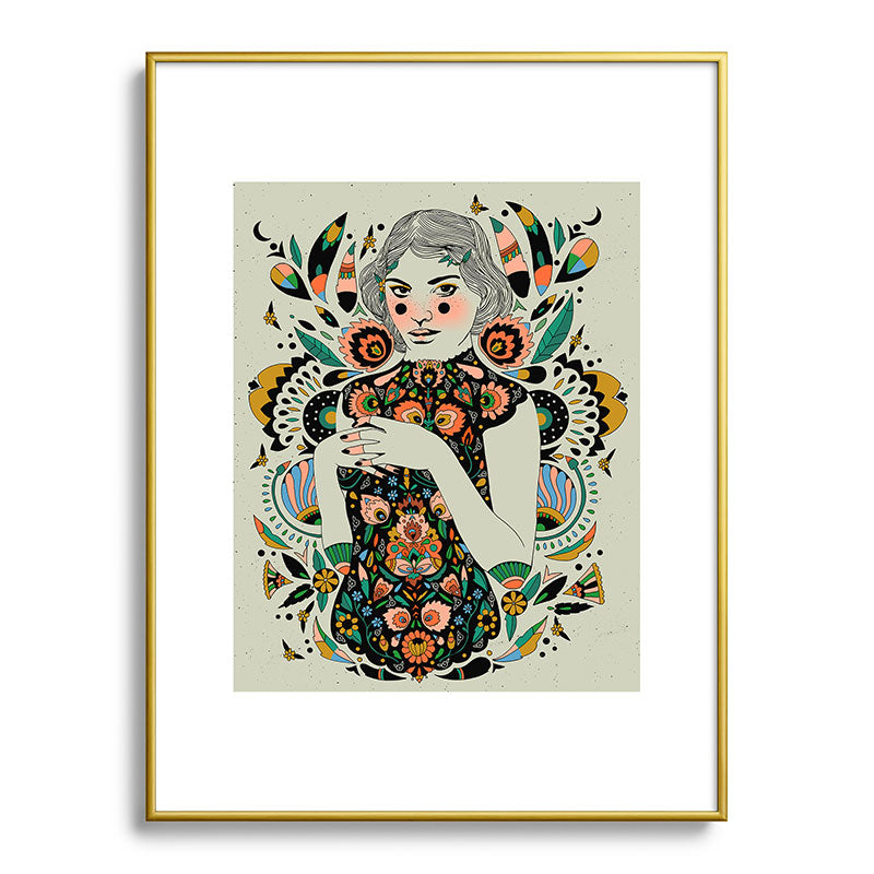 A Future Bright Framed Art Print