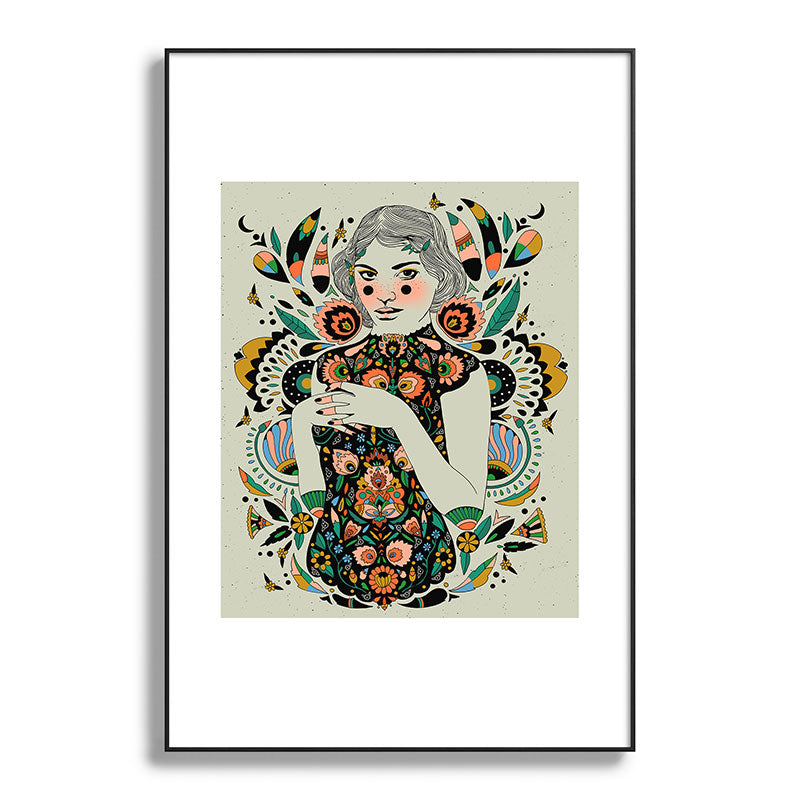 A Future Bright Framed Art Print