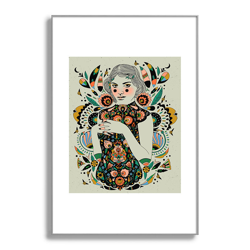 A Future Bright Framed Art Print