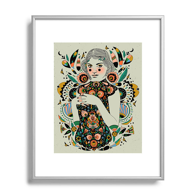 A Future Bright Framed Art Print