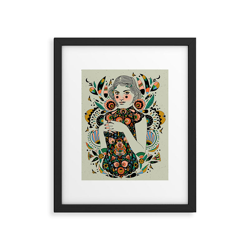 A Future Bright Framed Art Print