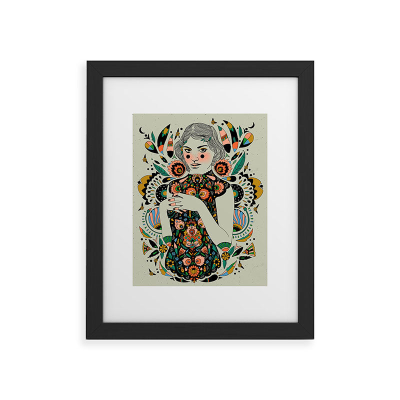 A Future Bright Framed Art Print