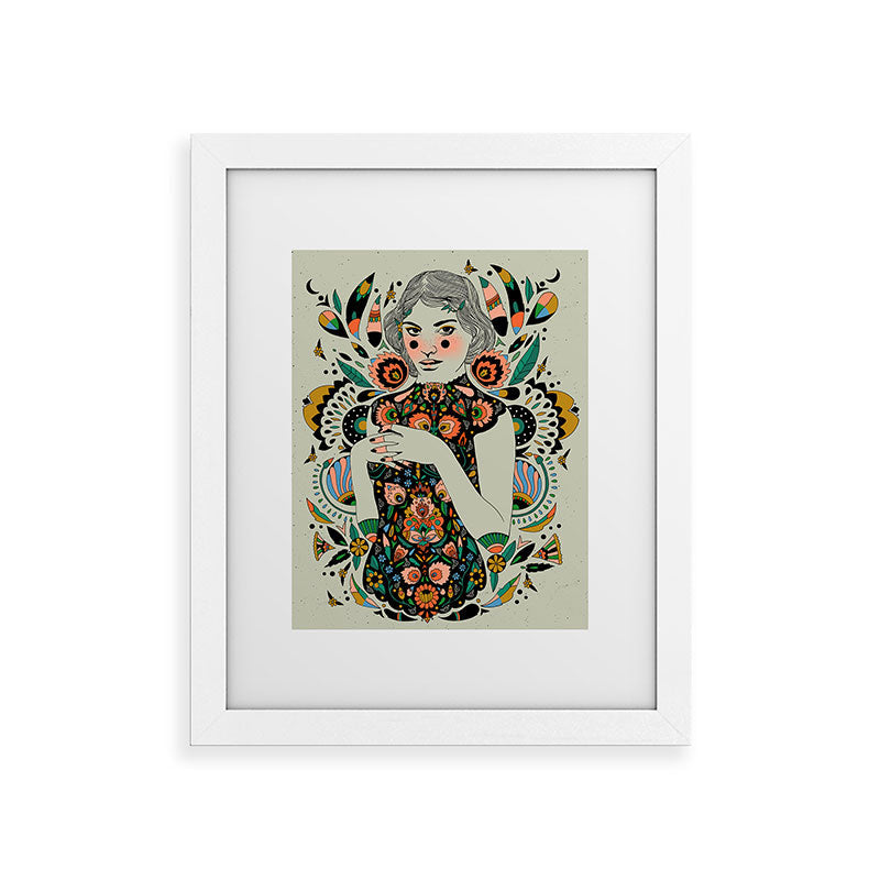A Future Bright Framed Art Print