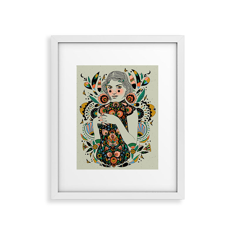 A Future Bright Framed Art Print