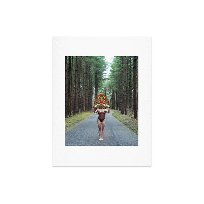 "The Veil" Mask II Art Print