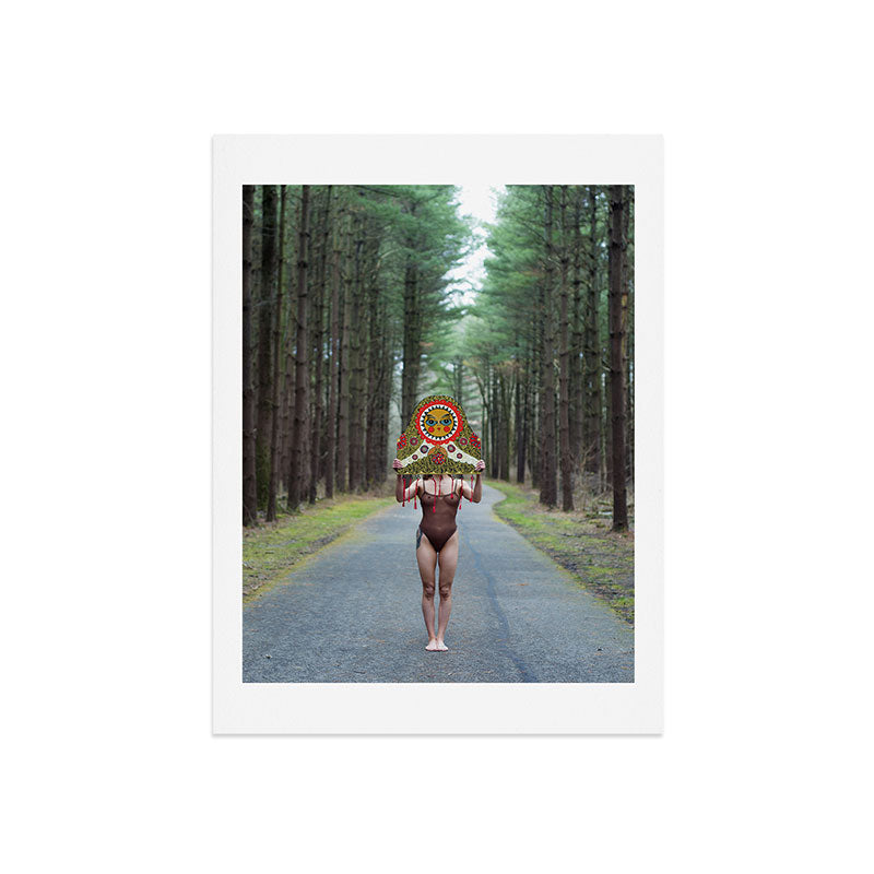 "The Veil" Mask II Art Print