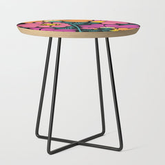 70s Disco Garden Side Table