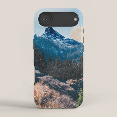 1960's Style Mountain Collage iPhone Case