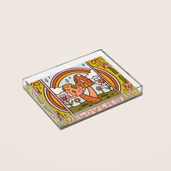 6. The Lovers Mushroom Acrylic Tray