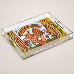6. The Lovers Mushroom Acrylic Tray
