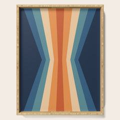 70's Retro Reflection Serving Tray
