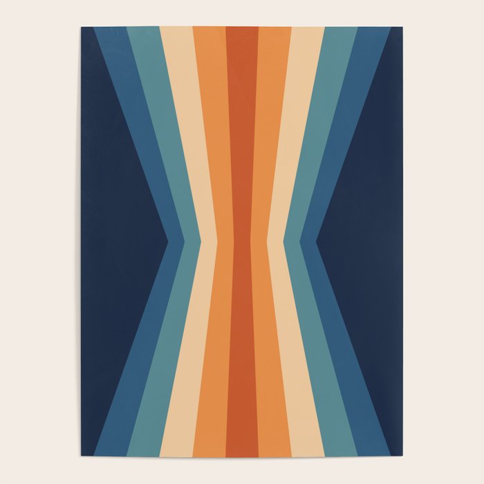 70's Retro Reflection Poster