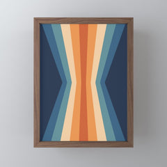 70's Retro Reflection Mini Art Print