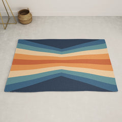 70's Retro Reflection Rug