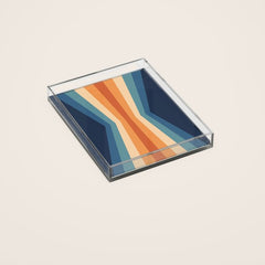 70's Retro Reflection Acrylic Tray