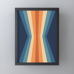 70's Retro Reflection Mini Art Print