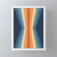 70's Retro Reflection Mini Art Print