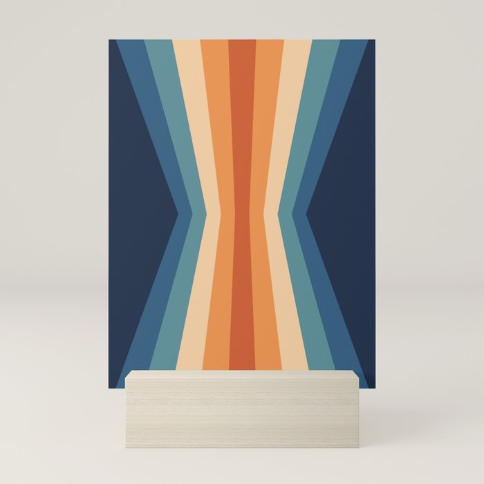 70's Retro Reflection Mini Art Print