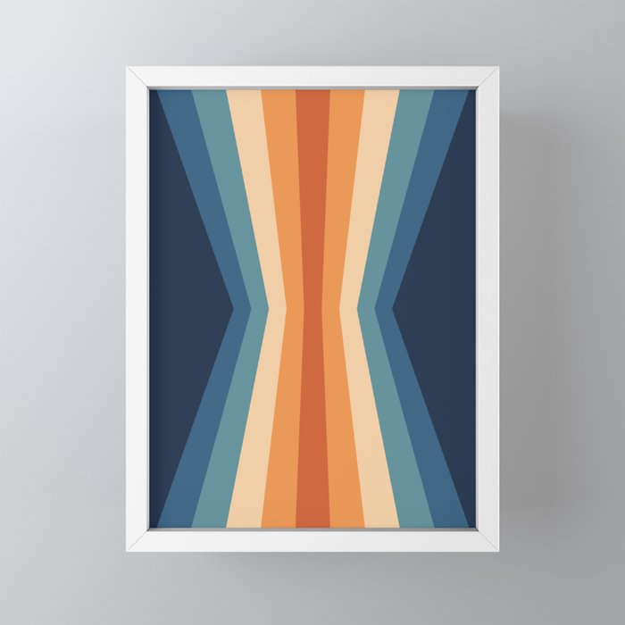 70's Retro Reflection Mini Art Print