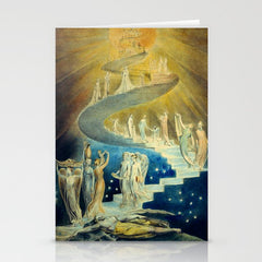 "Jacob's Dream" by William Blake (1805) Stationery Card