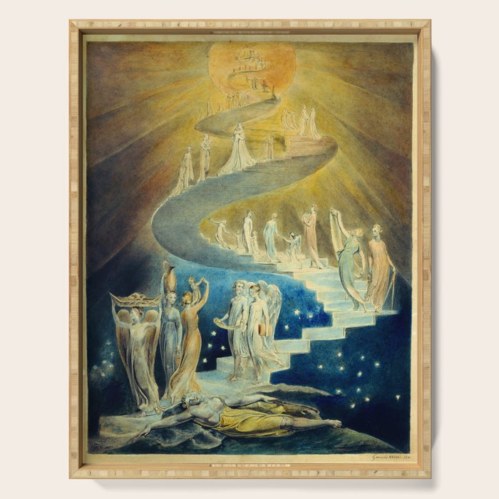 "Jacob's Dream" by William Blake (1805) Serving Tray