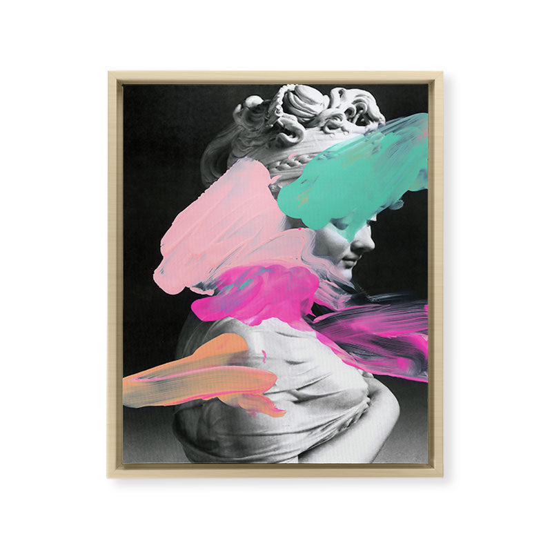 118 Framed Canvas Print