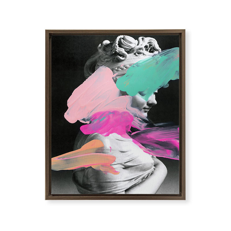 118 Framed Canvas Print
