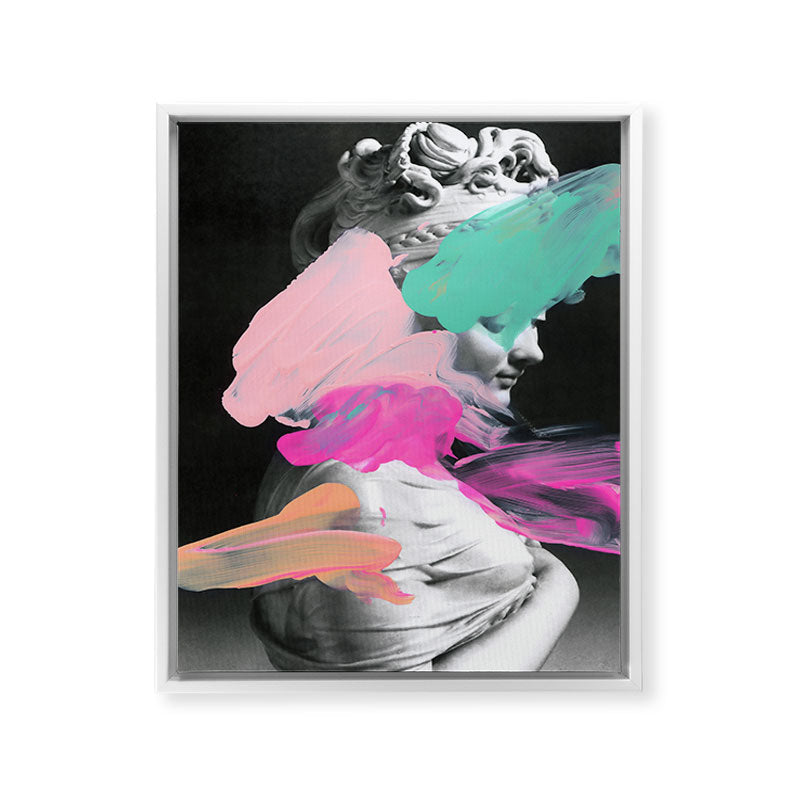 118 Framed Canvas Print