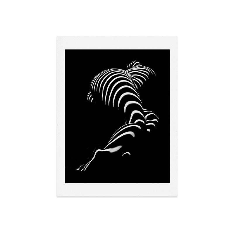 0774-AR BBW Sensual Legs Hips and Ass of a Large Woman Big Beautiful Art Nude Black and White Art Print