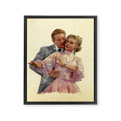 ...While You're Dancing  Framed Canvas Print