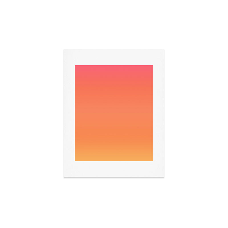 097 Sherbet Shandy Art Print