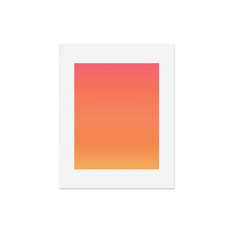 097 Sherbet Shandy Art Print