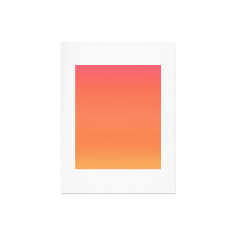 097 Sherbet Shandy Art Print