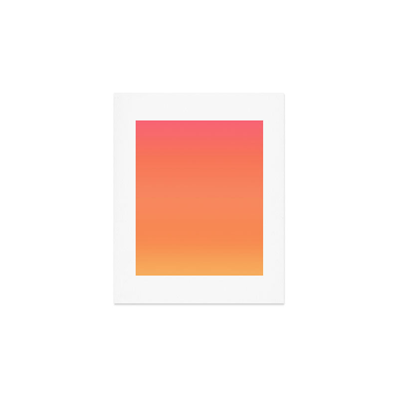 097 Sherbet Shandy Art Print