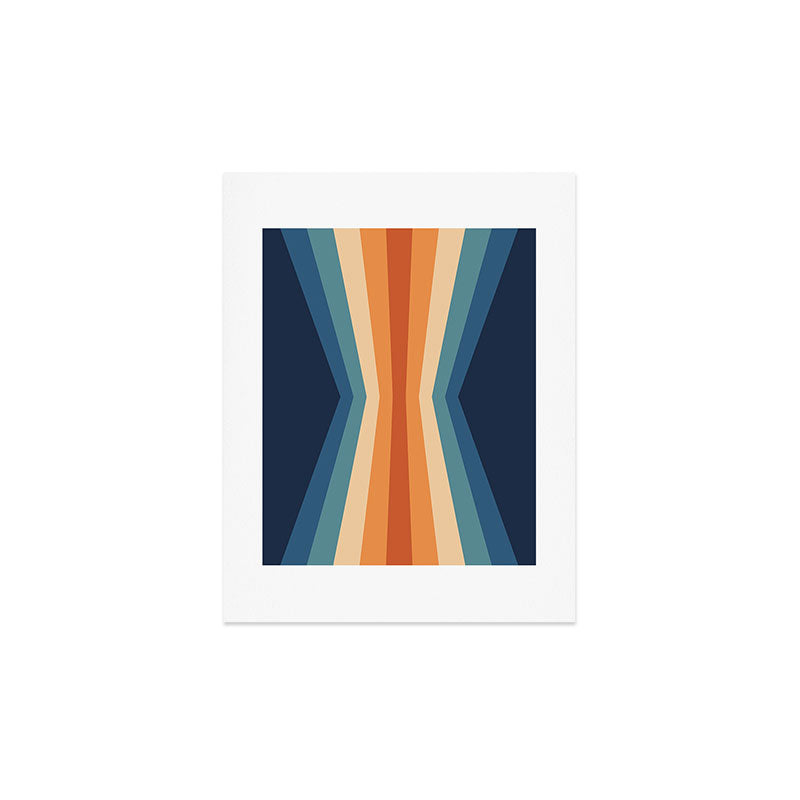 70's Retro Reflection Art Print