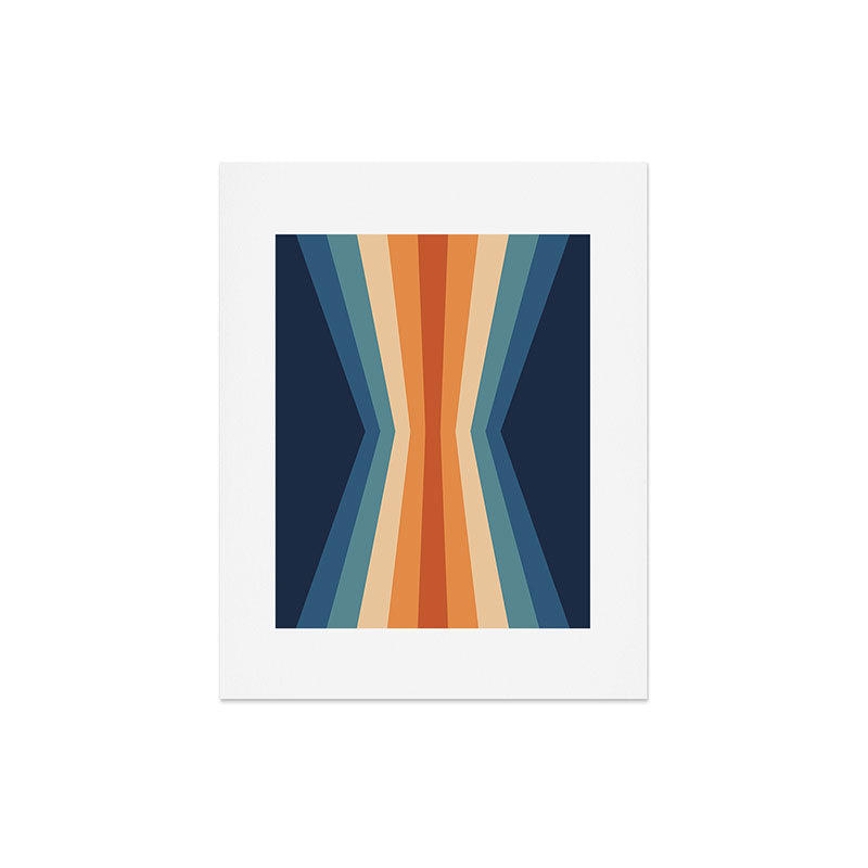 70's Retro Reflection Art Print