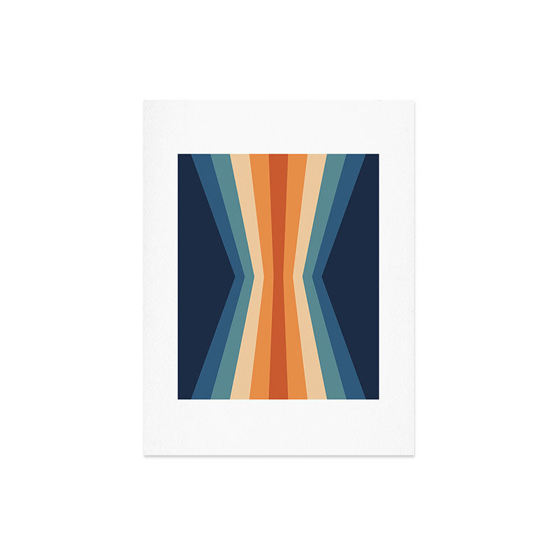 70's Retro Reflection Art Print