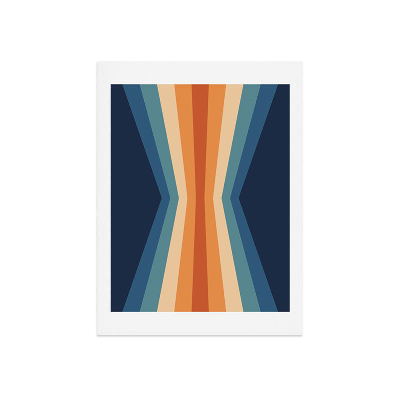 70's Retro Reflection Art Print