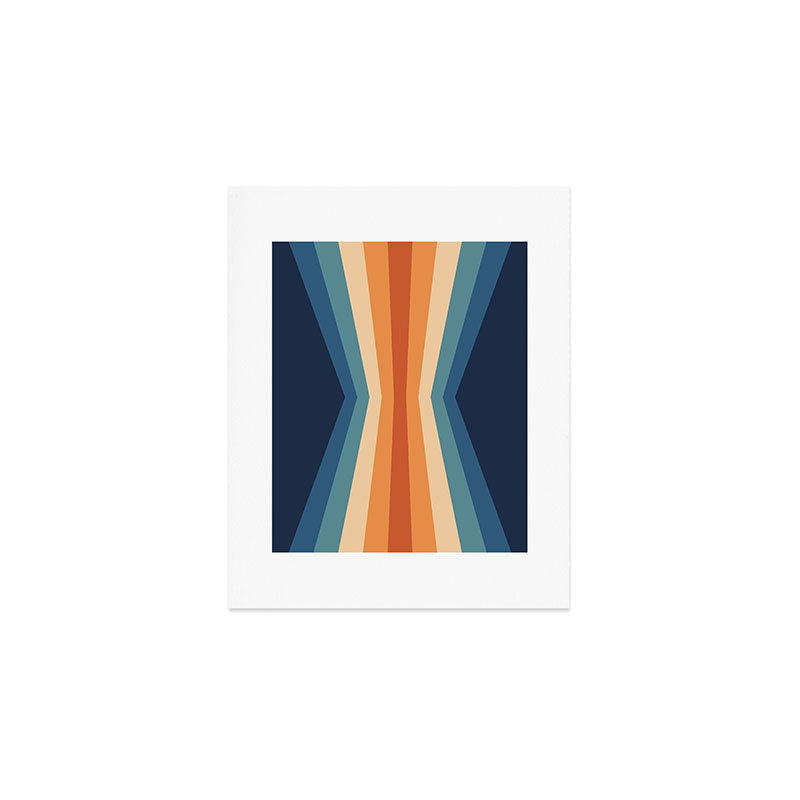 70's Retro Reflection Art Print