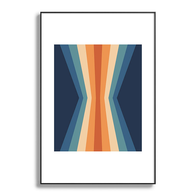 70's Retro Reflection Framed Art Print