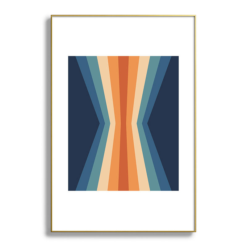 70's Retro Reflection Framed Art Print