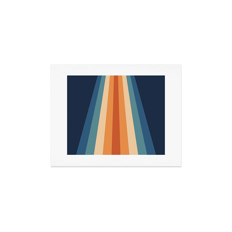 70's Retro Stripes Art Print