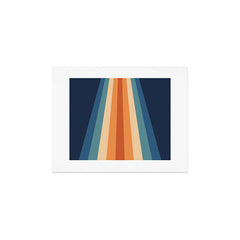 70's Retro Stripes Art Print