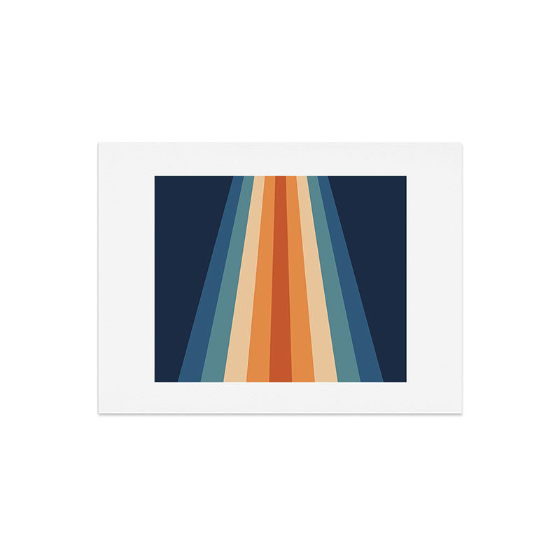 70's Retro Stripes Art Print