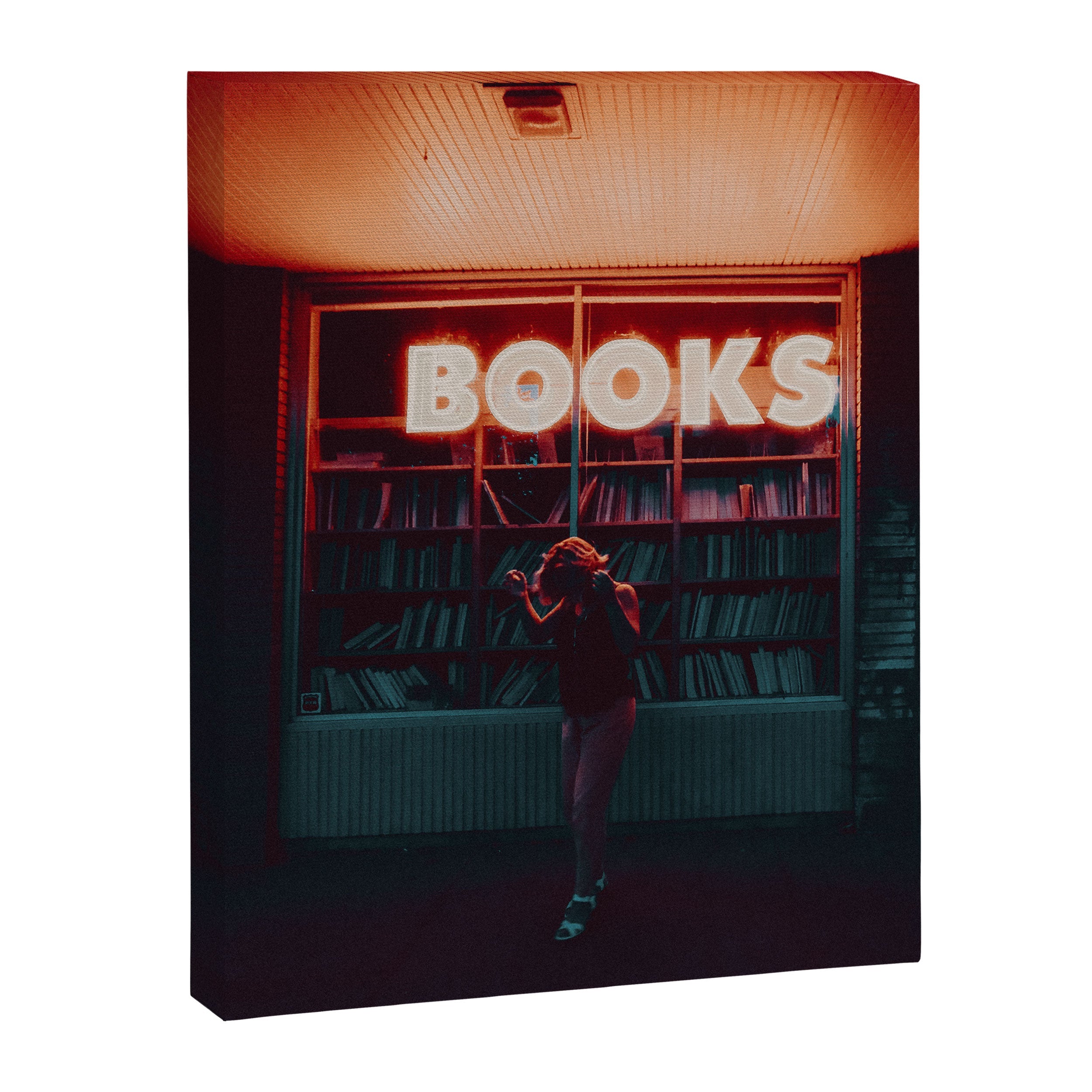 "books!" Canvas Print