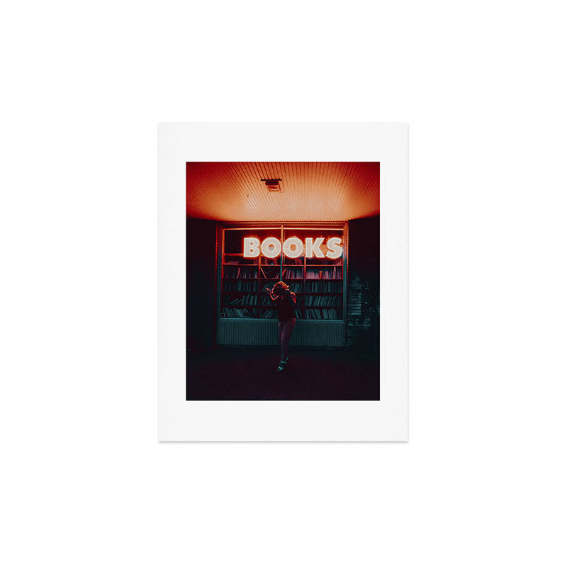 "books!" Art Print