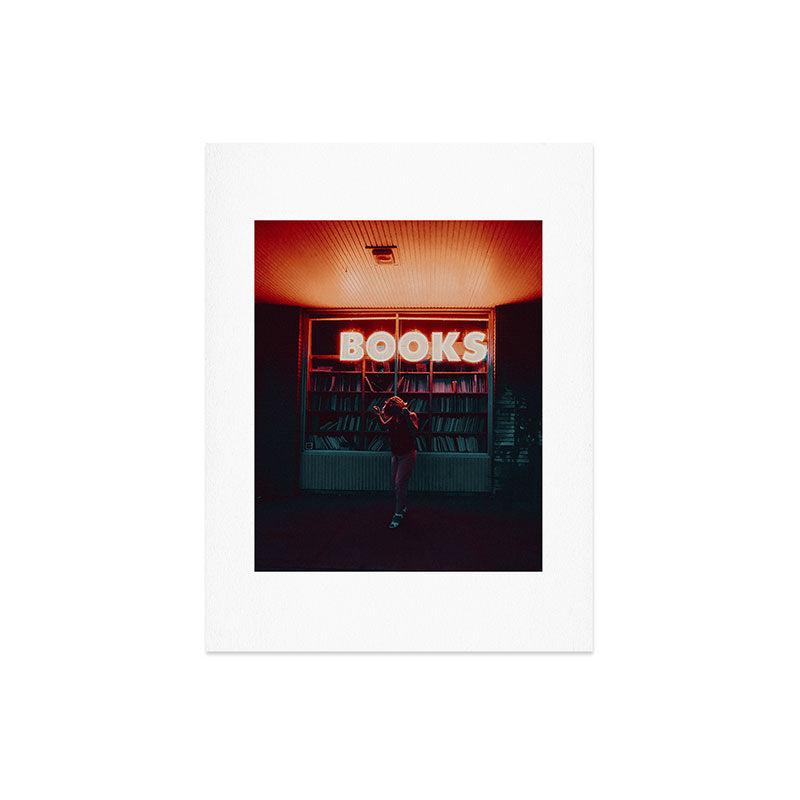 "books!" Art Print