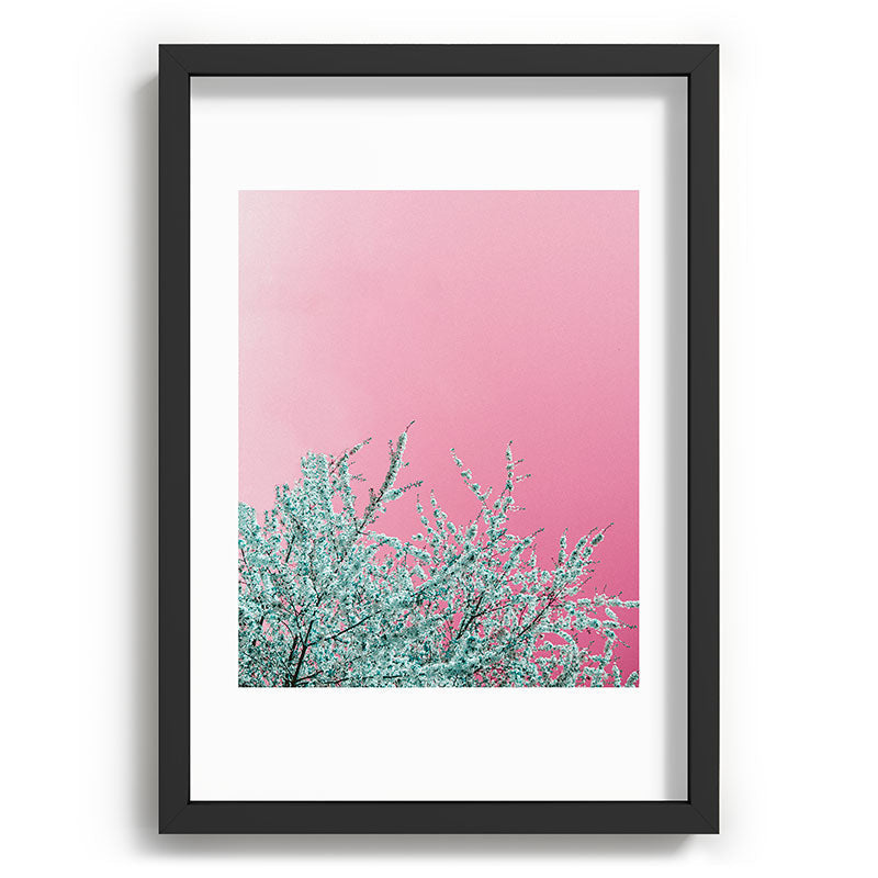 "cherry blossoms" Framed Art Print