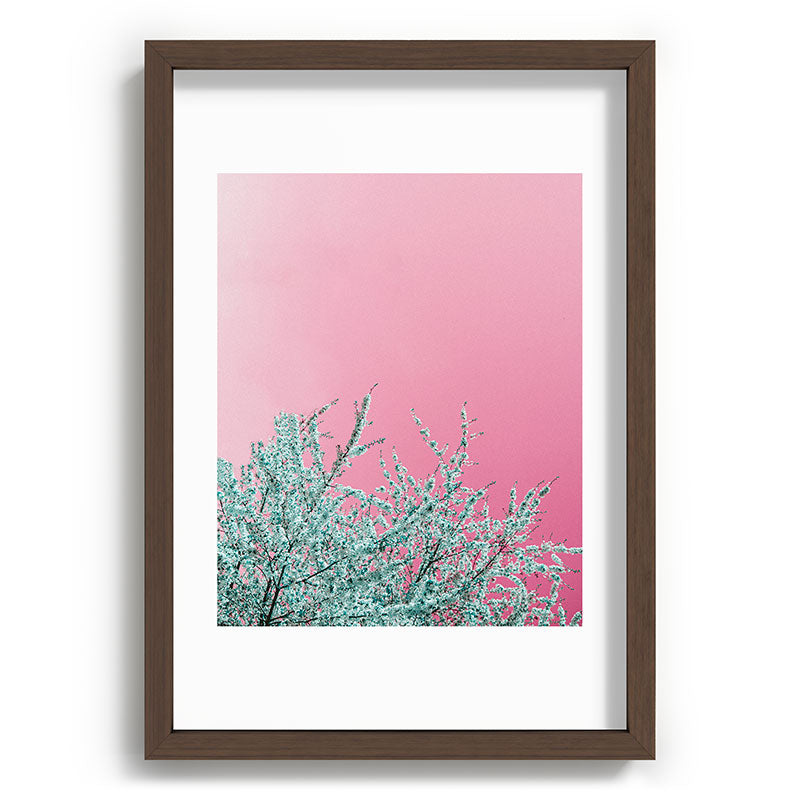 "cherry blossoms" Framed Art Print